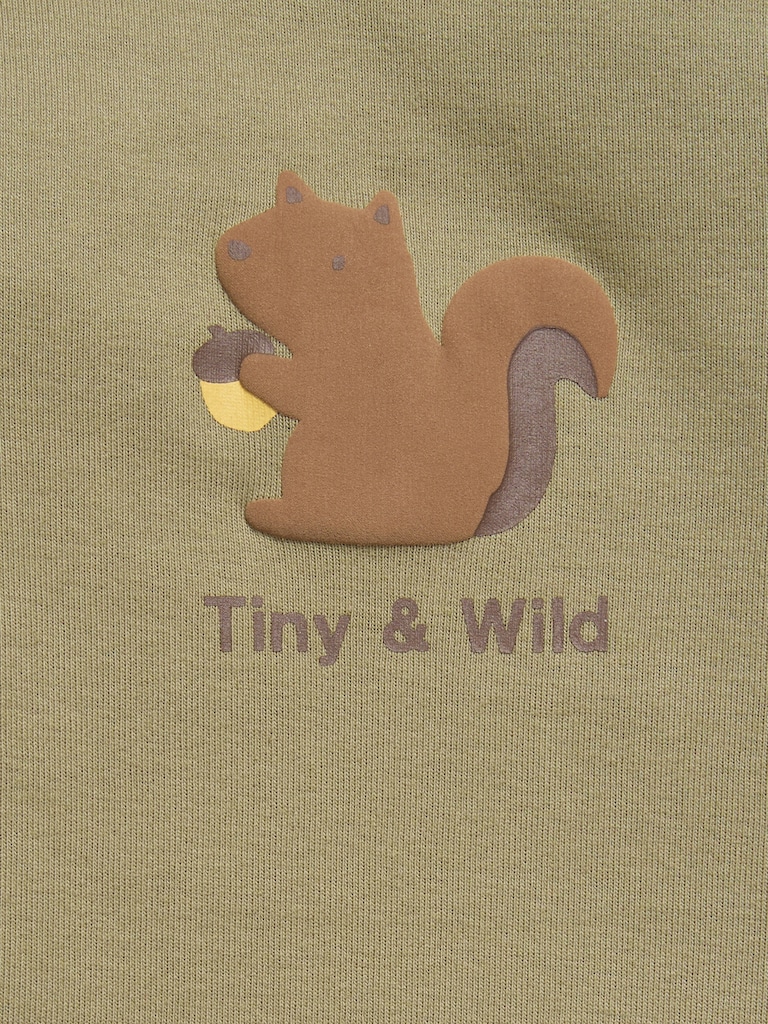 Long-Sleeve Graphic Bodysuit for Baby
