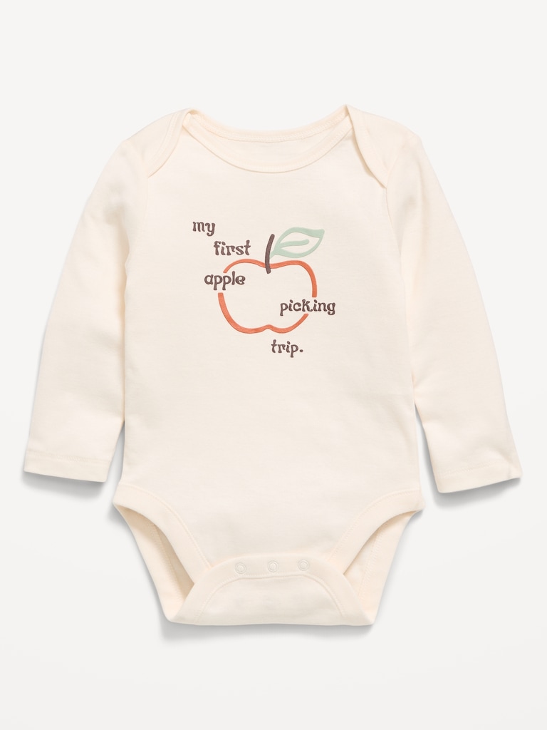 Long-Sleeve Graphic Bodysuit for Baby