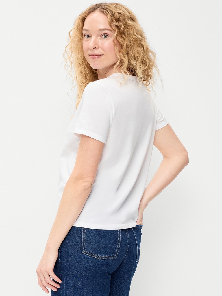 EveryWear Crew-Neck Graphic T-Shirt