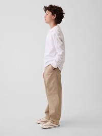 Kids Uniform Stretch Loose Khakis