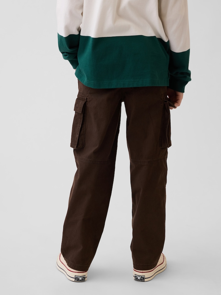 Kids Loose Cargo Pants