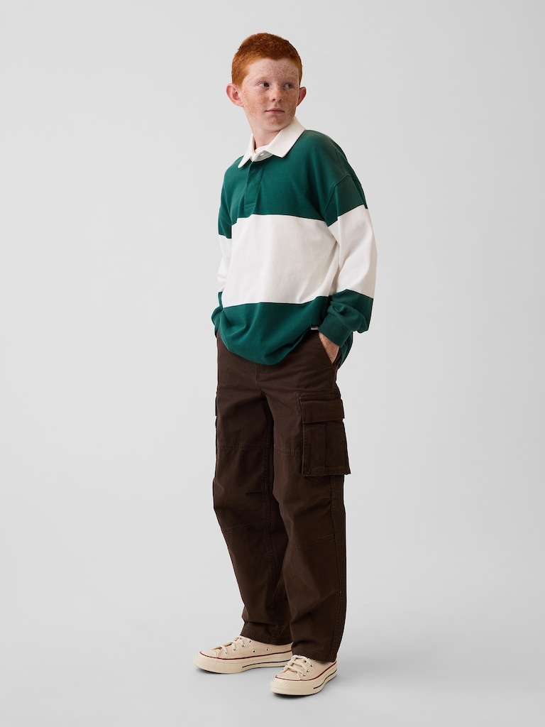 Kids Loose Cargo Pants
