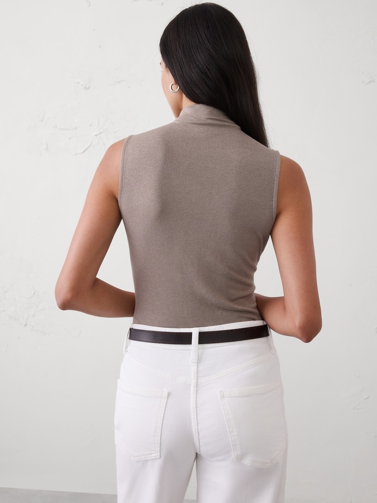 Soft Luxe Turtle-Neck Top
