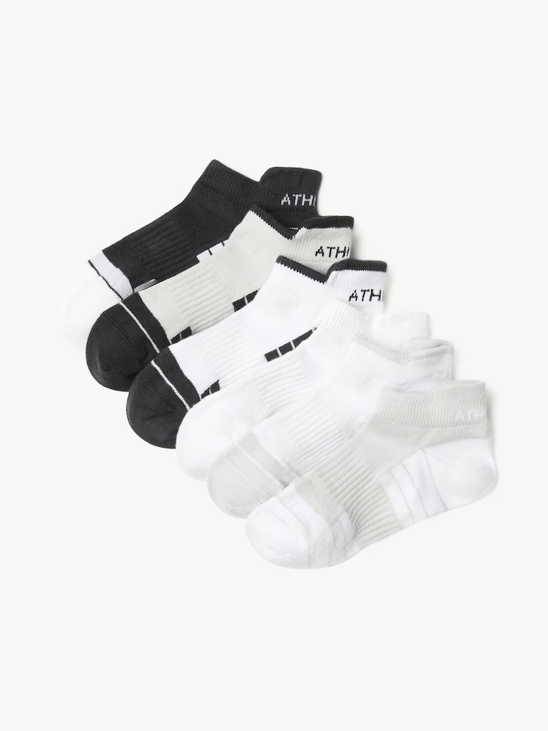 Athleta Girl Everyday Ankle Sock 6-Pack