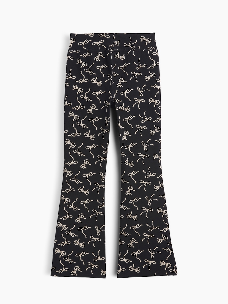Kids Stretch Jersey Flare Leggings