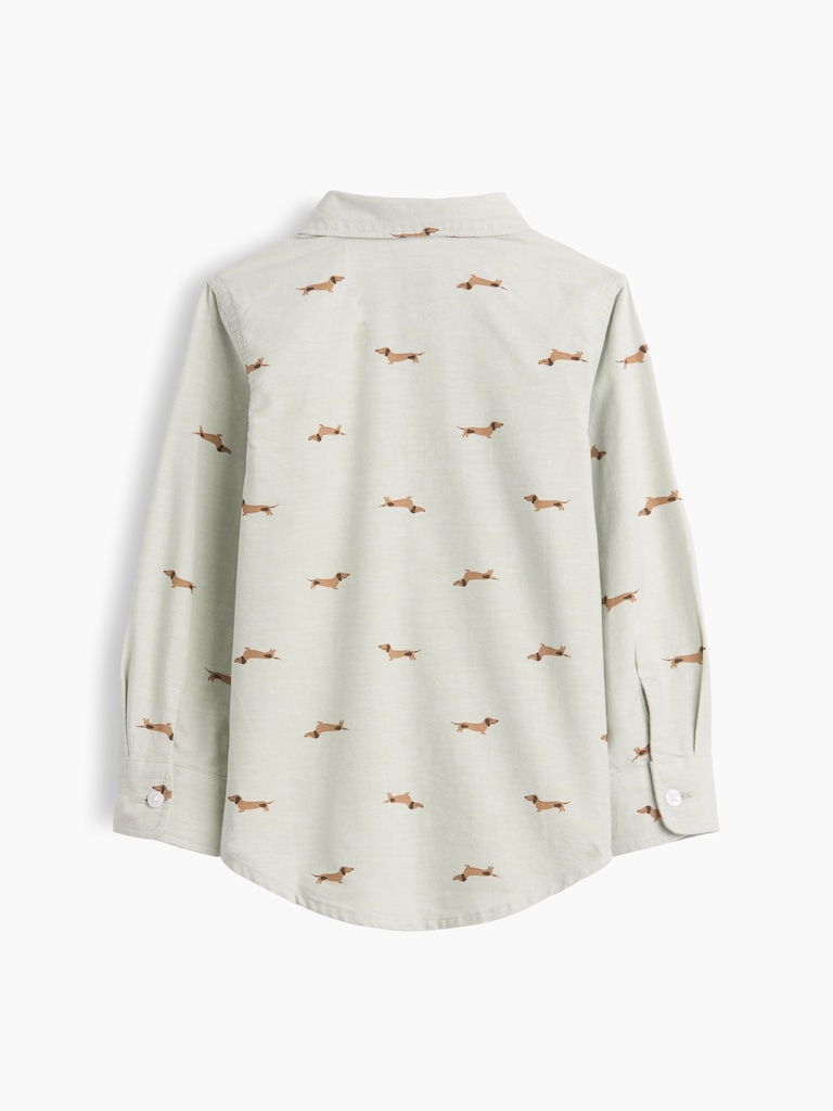 babyGap Print Oxford Shirt