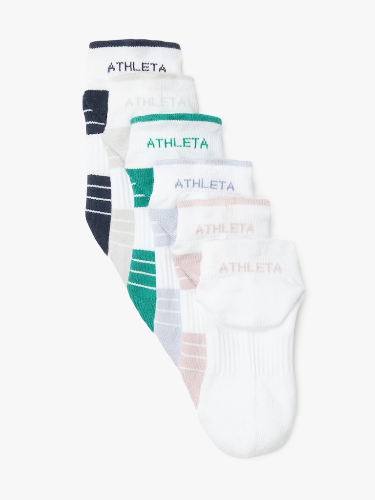 Athleta Girl Everyday Ankle Sock 6-Pack
