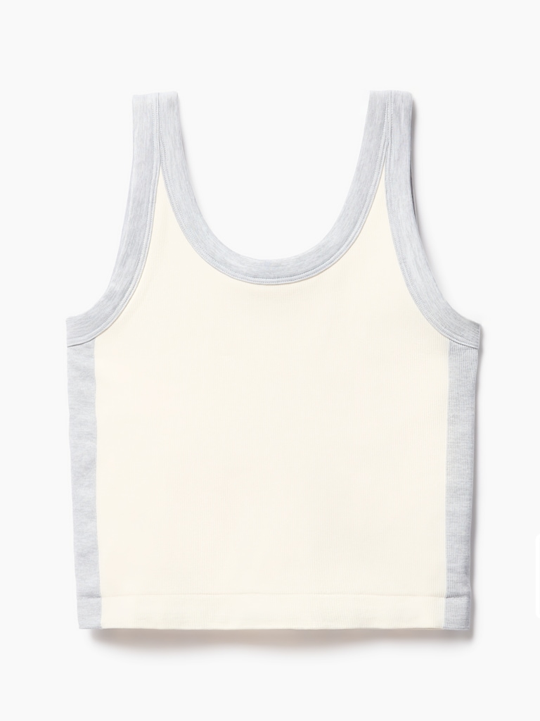 Athleta Girl Rise Above Rib Scoop Tank