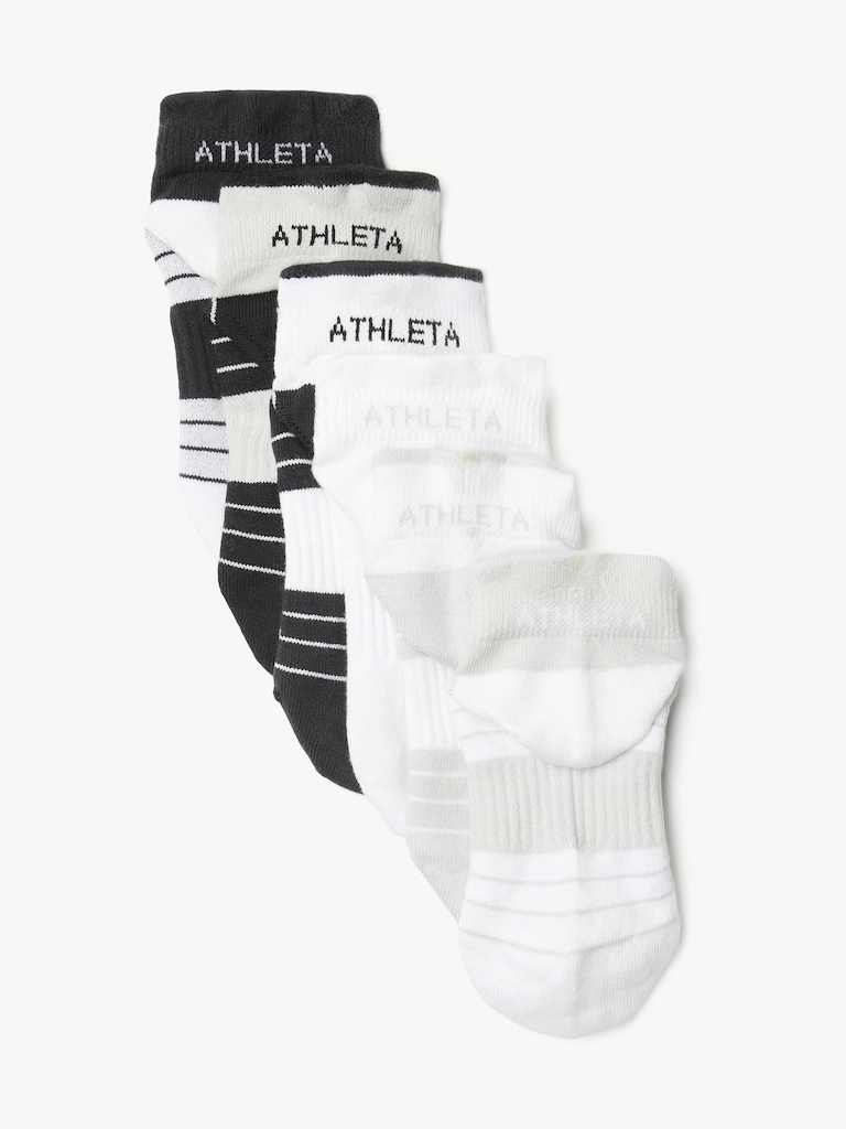 Athleta Girl Everyday Ankle Sock 6-Pack