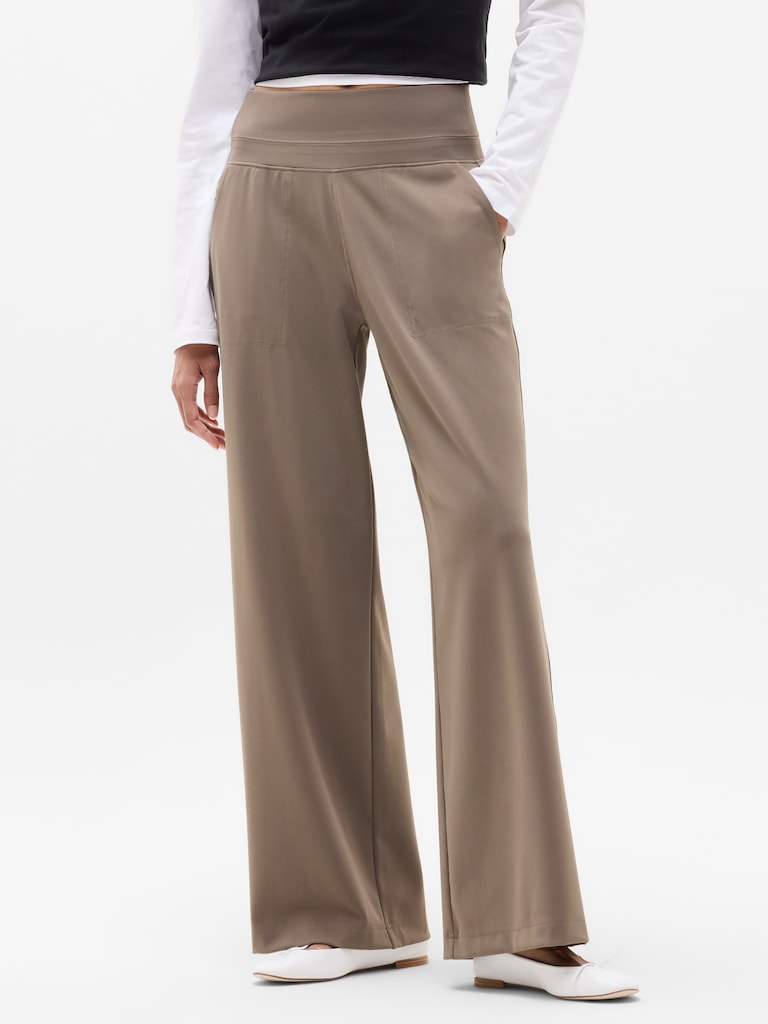 Venice High Rise Wide Leg Pant