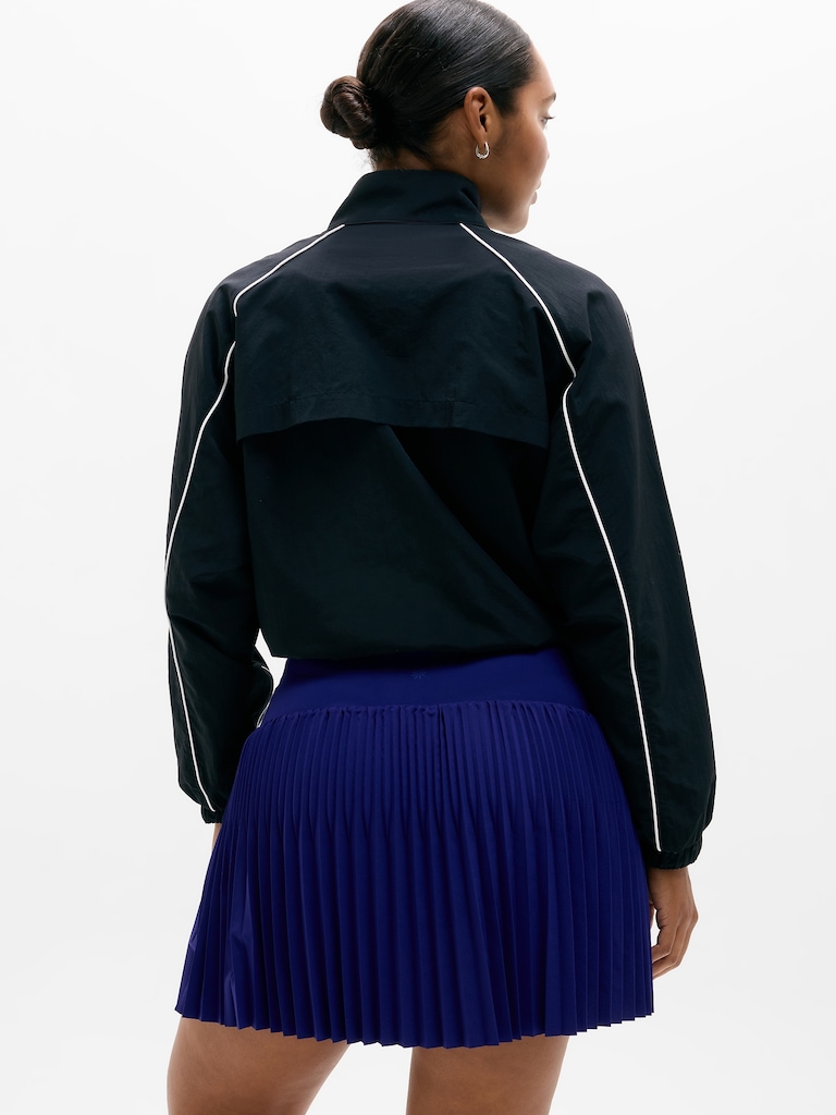 Featherweight Plissé Skort