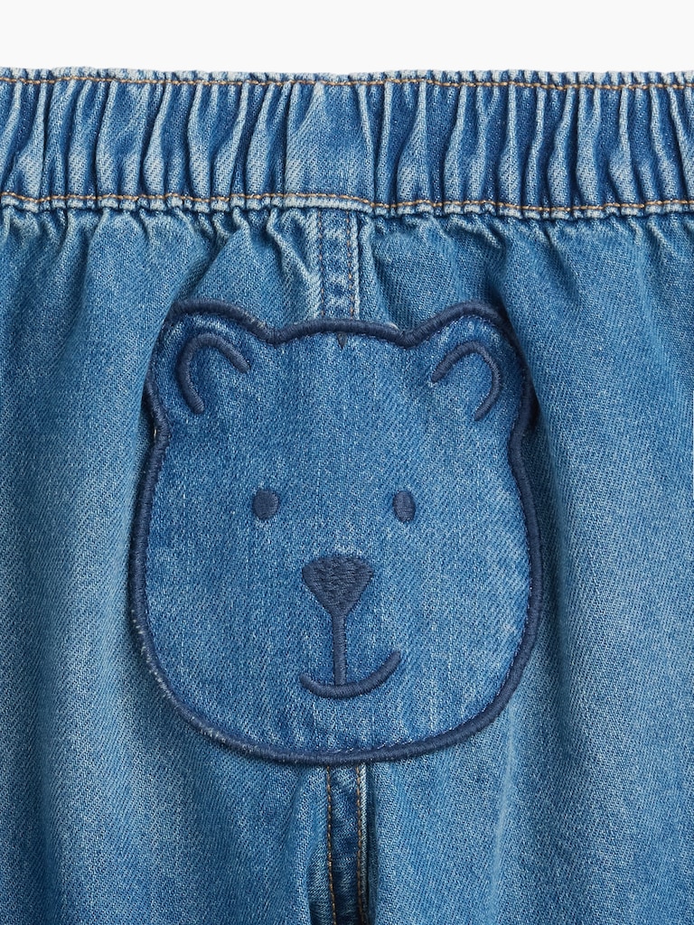 Baby Brannan Bear Pull-on Barrel Jeans