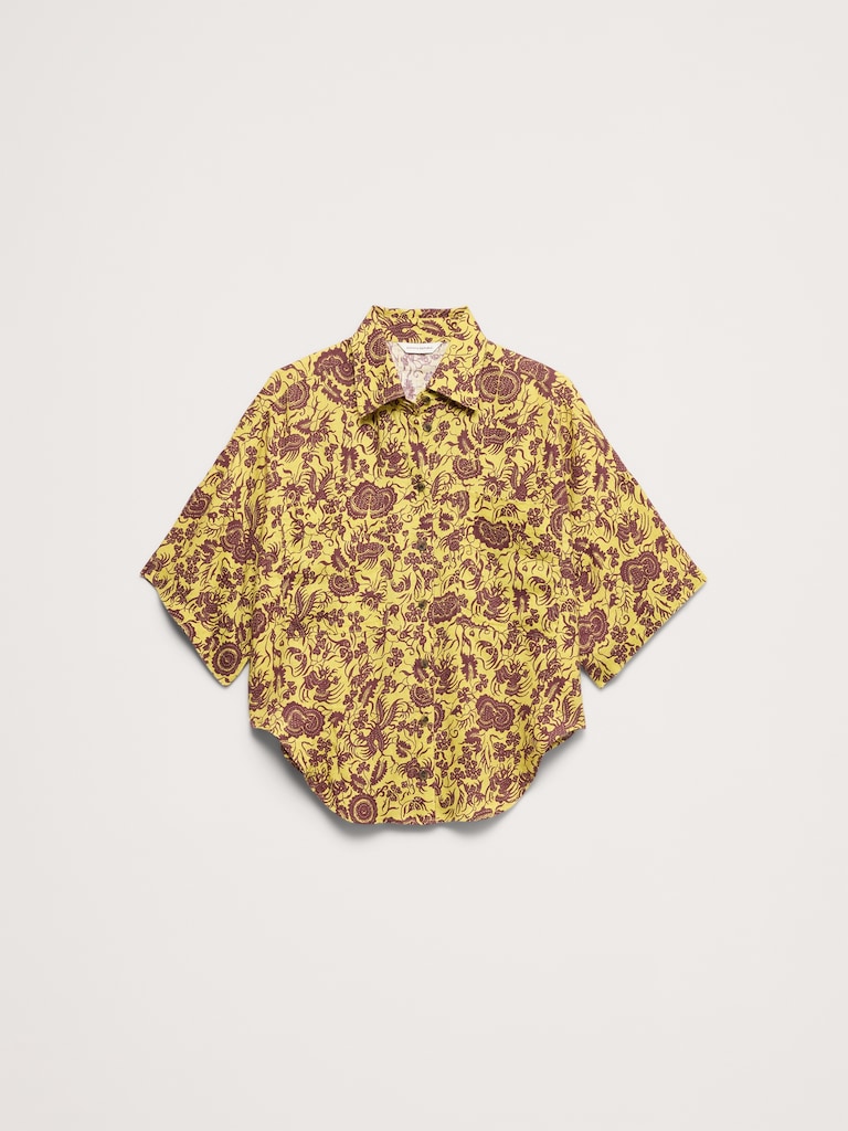 Linen Short-Sleeve Shirt