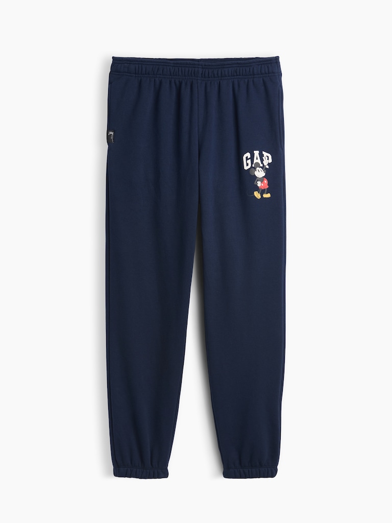 Gap × Disney Mickey Mouse Relaxed Logo Joggers