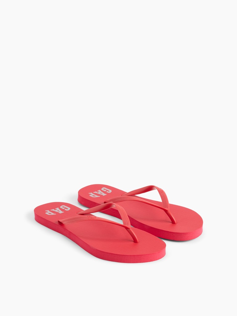 Gap Logo Flip Flops