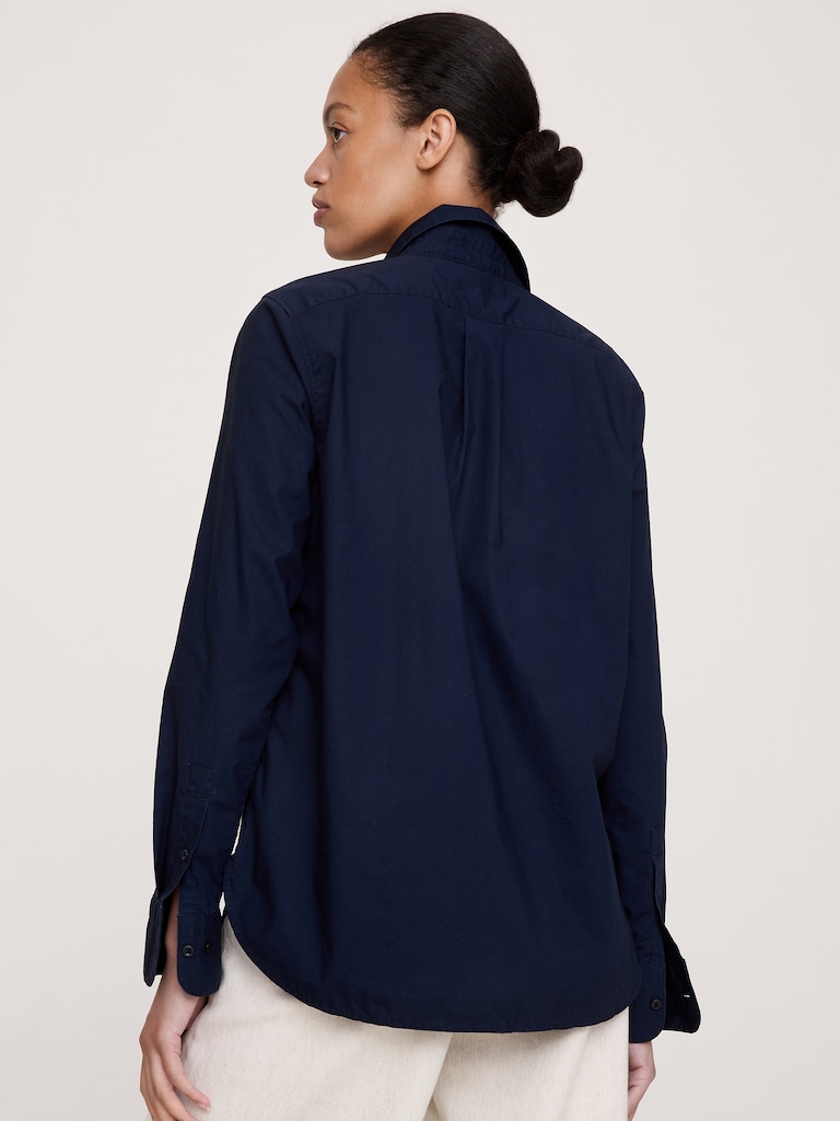 The Everyday Shirt in Cotton Poplin
