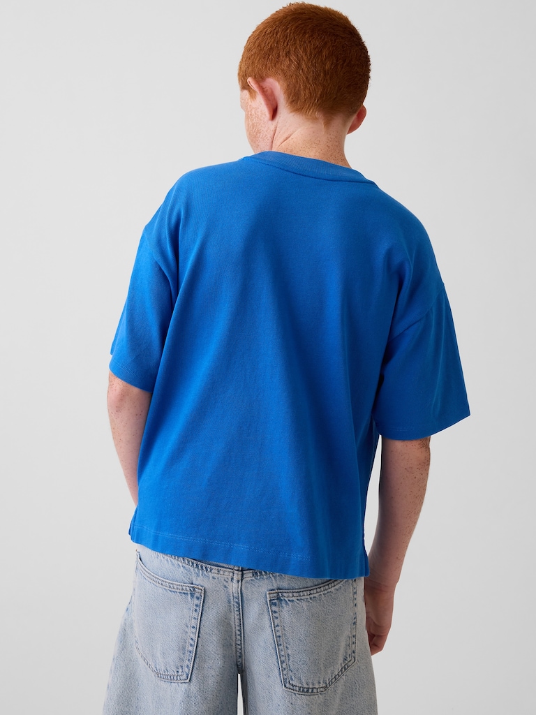 Get Blue Kids Relaxed Logo T-Shirt