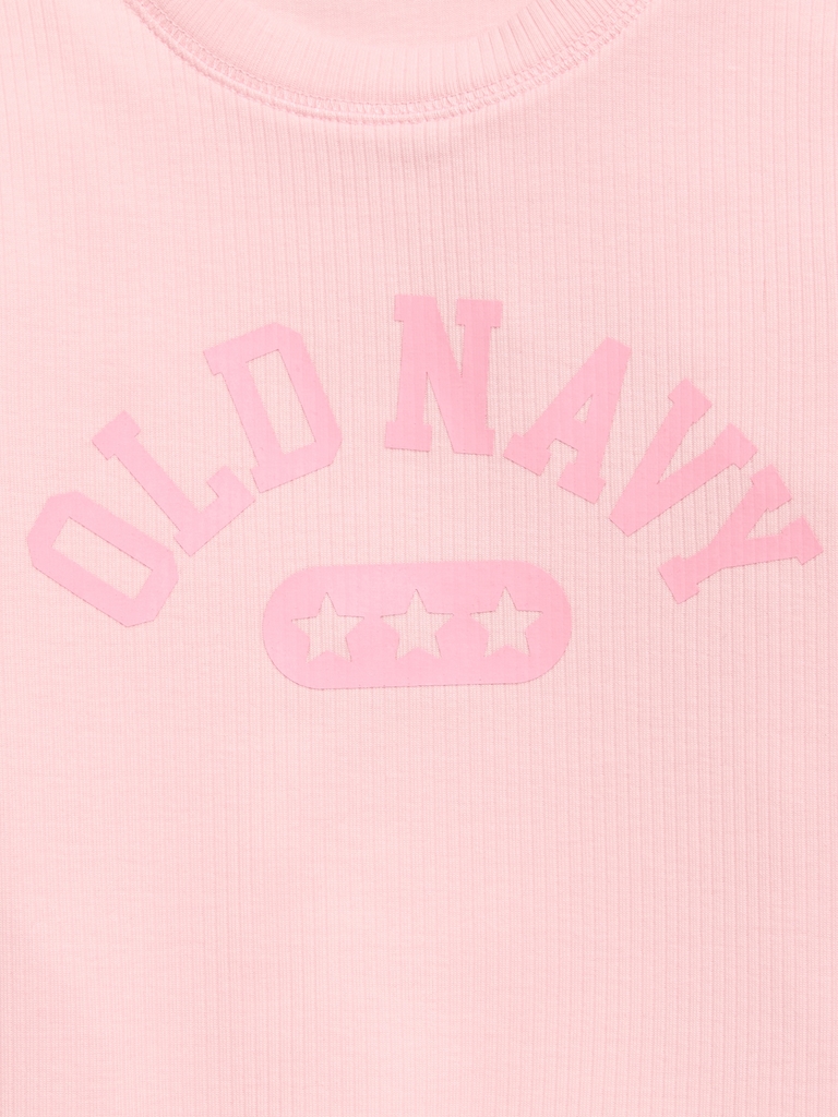 Long-Sleeve Logo Graphic T-Shirt for Girls