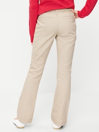 School Uniform Bootcut Pants for Girls