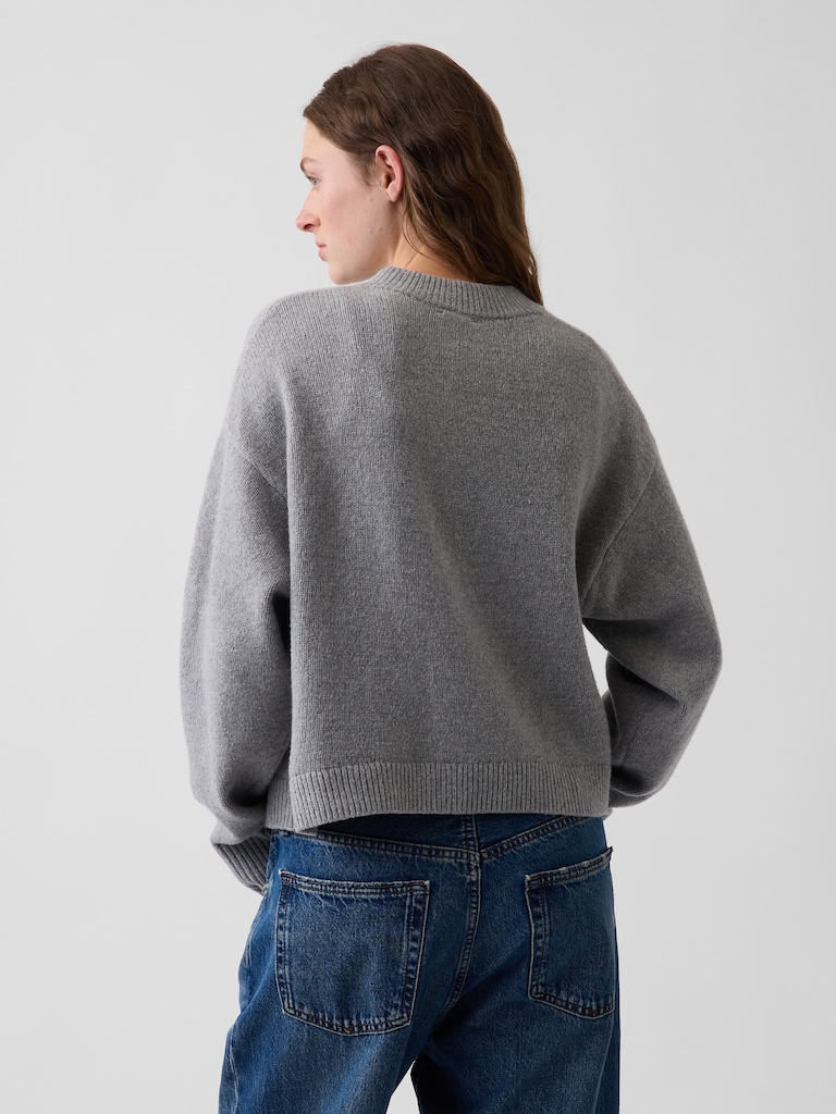 CashSoft Oversized Chunky Cardigan