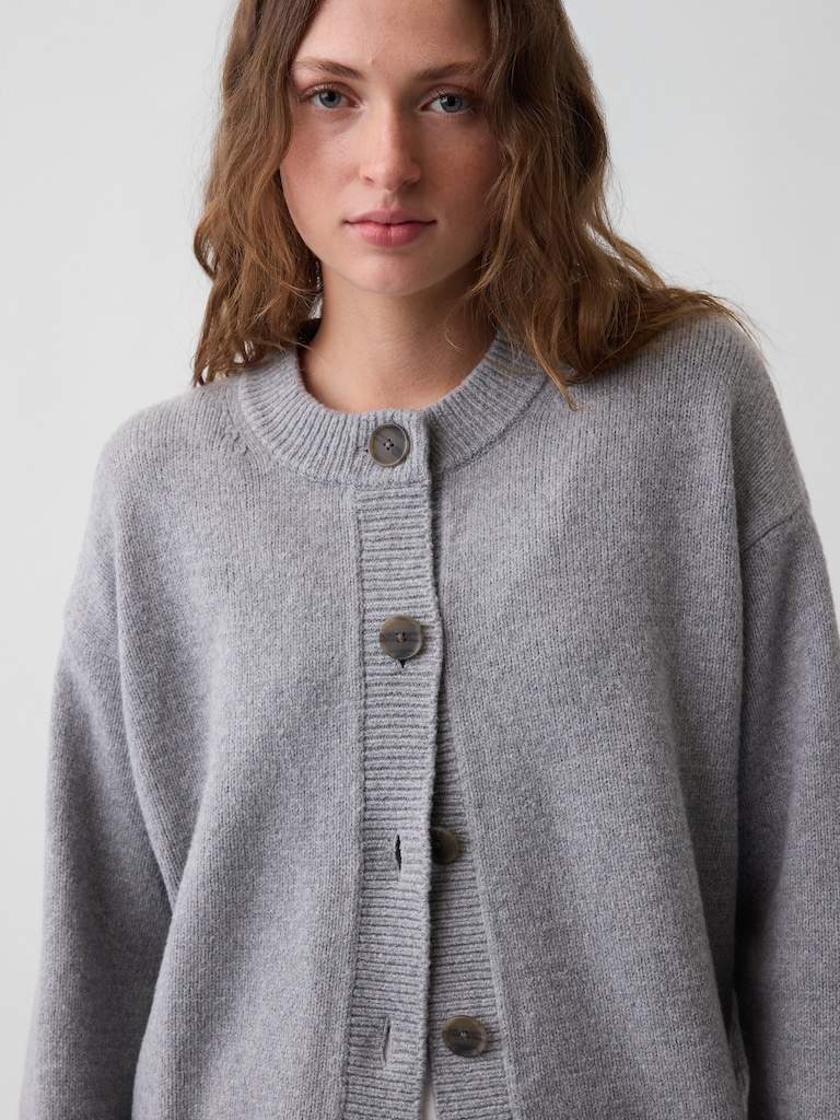 CashSoft Oversized Chunky Cardigan