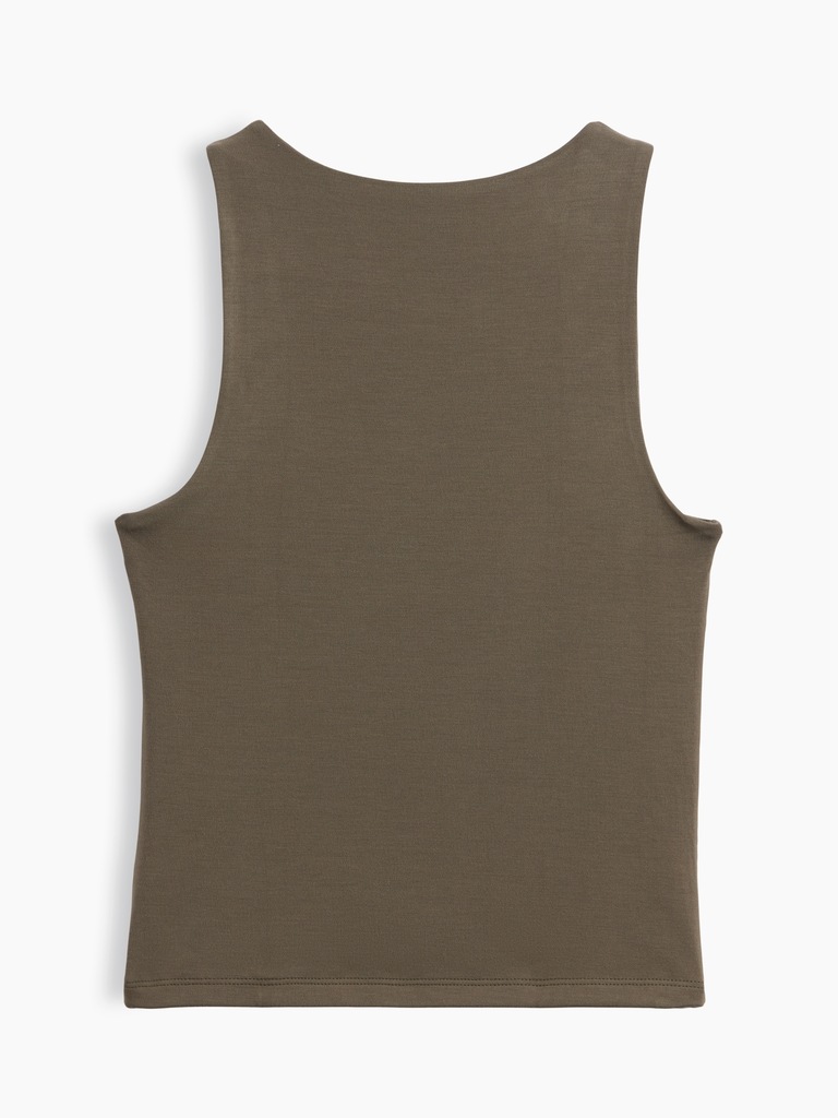 Jersey Crop Tank Top