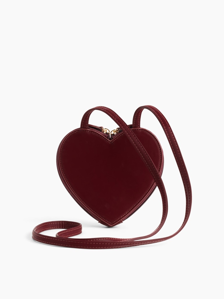 Kids Heart Crossbody Bag