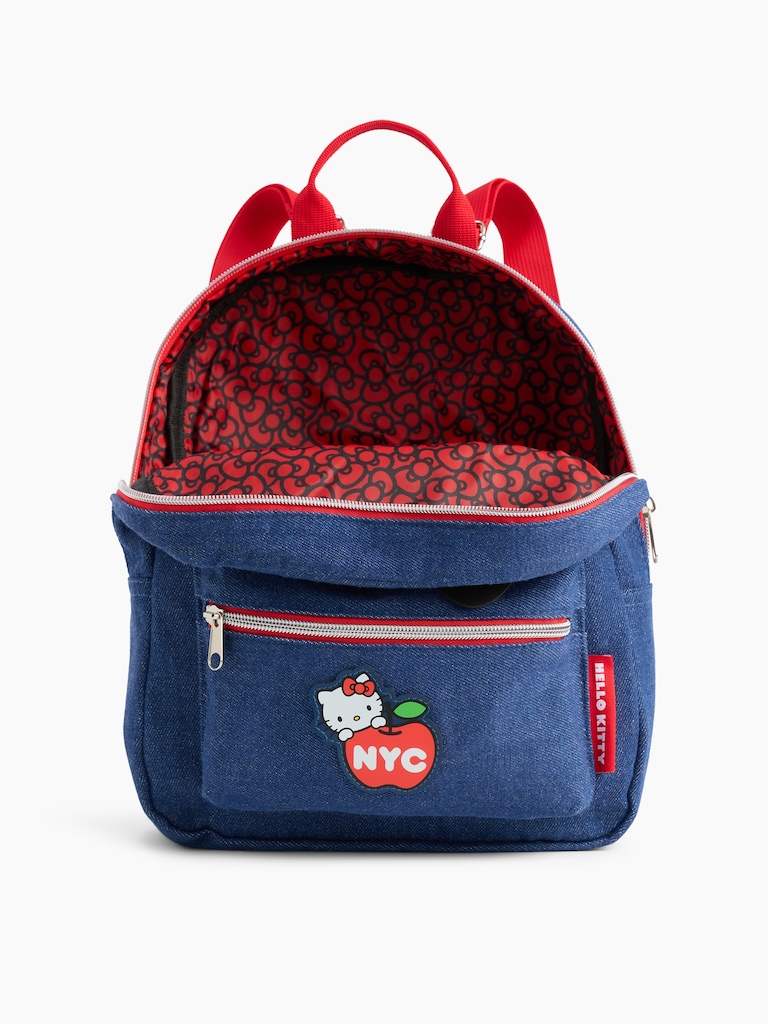 Kids Hello Kitty Denim Backpack