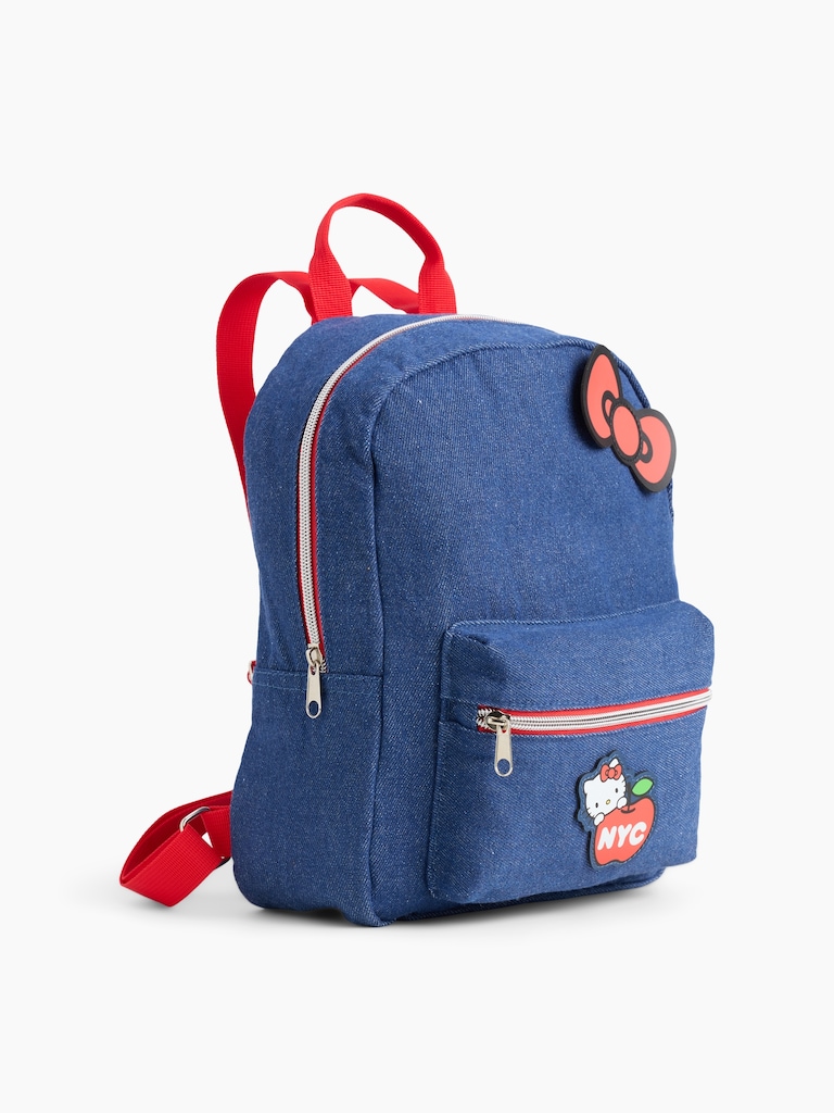 Kids Hello Kitty Denim Backpack