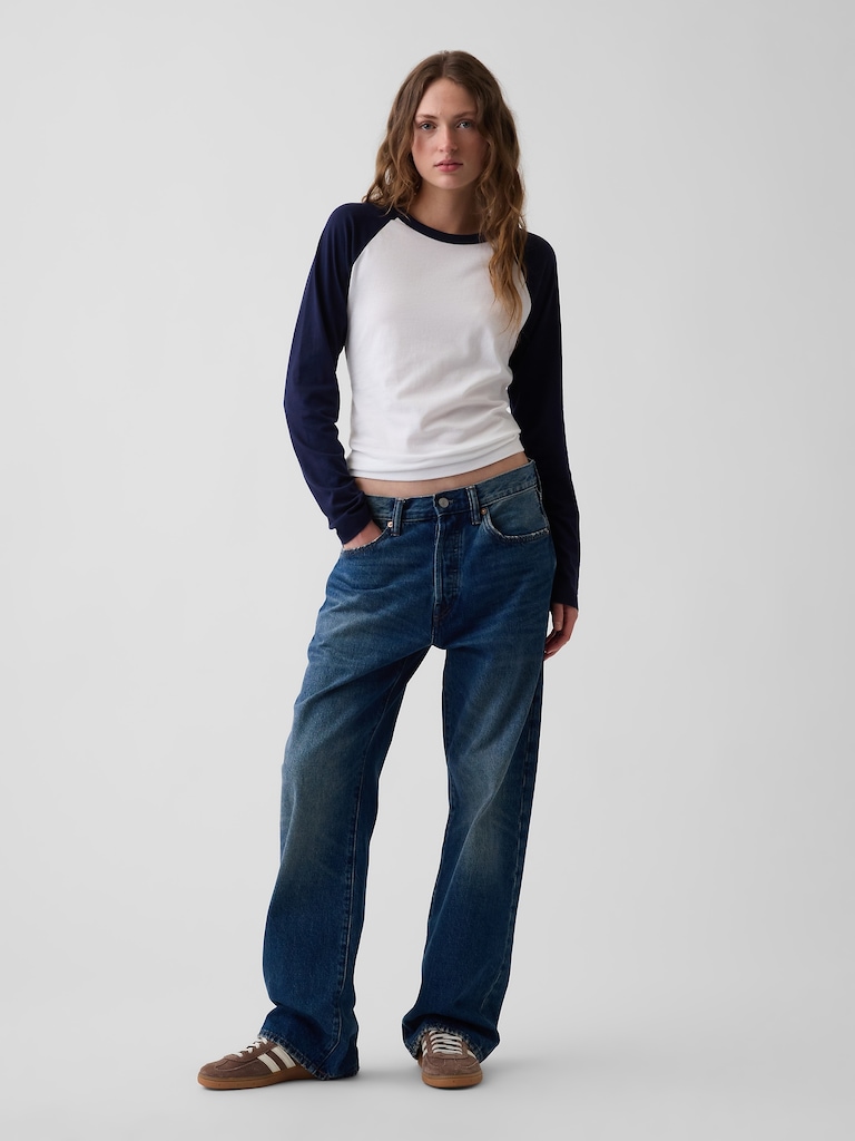 Organic Cotton VintageSoft Raglan T-Shirt