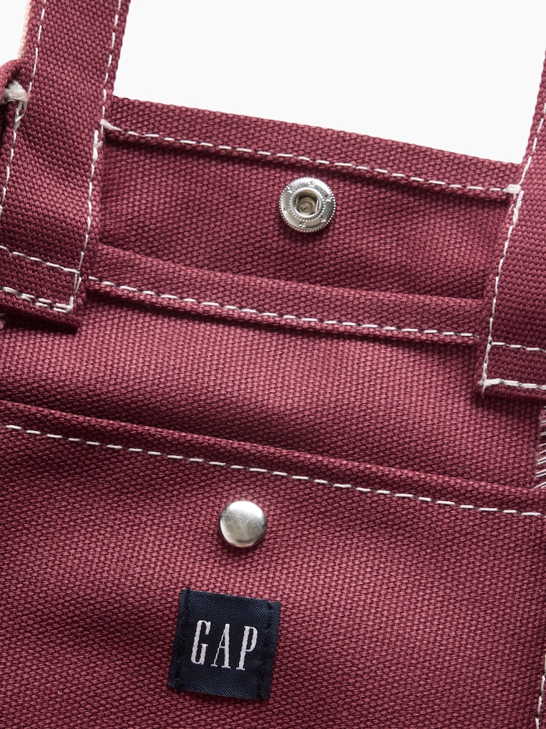 Kids Canvas Gap Logo Mini Tote Bag