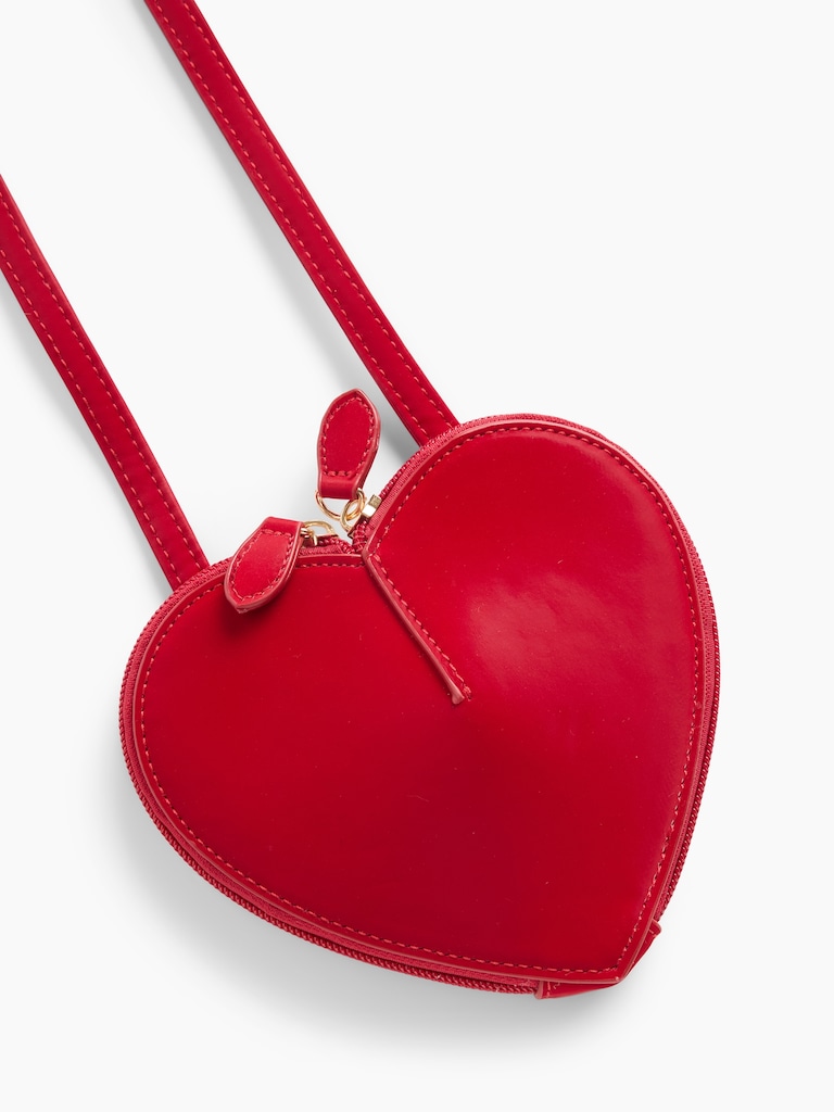 Kids Heart Crossbody Bag