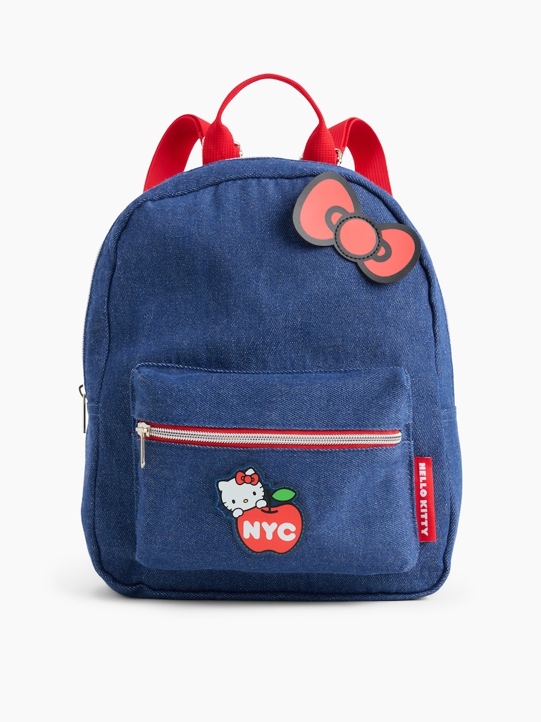 Kids Hello Kitty Denim Backpack