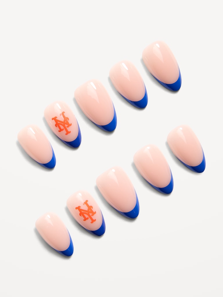 Glamnetic x Fanatics New York Mets Press-On Nail Kit