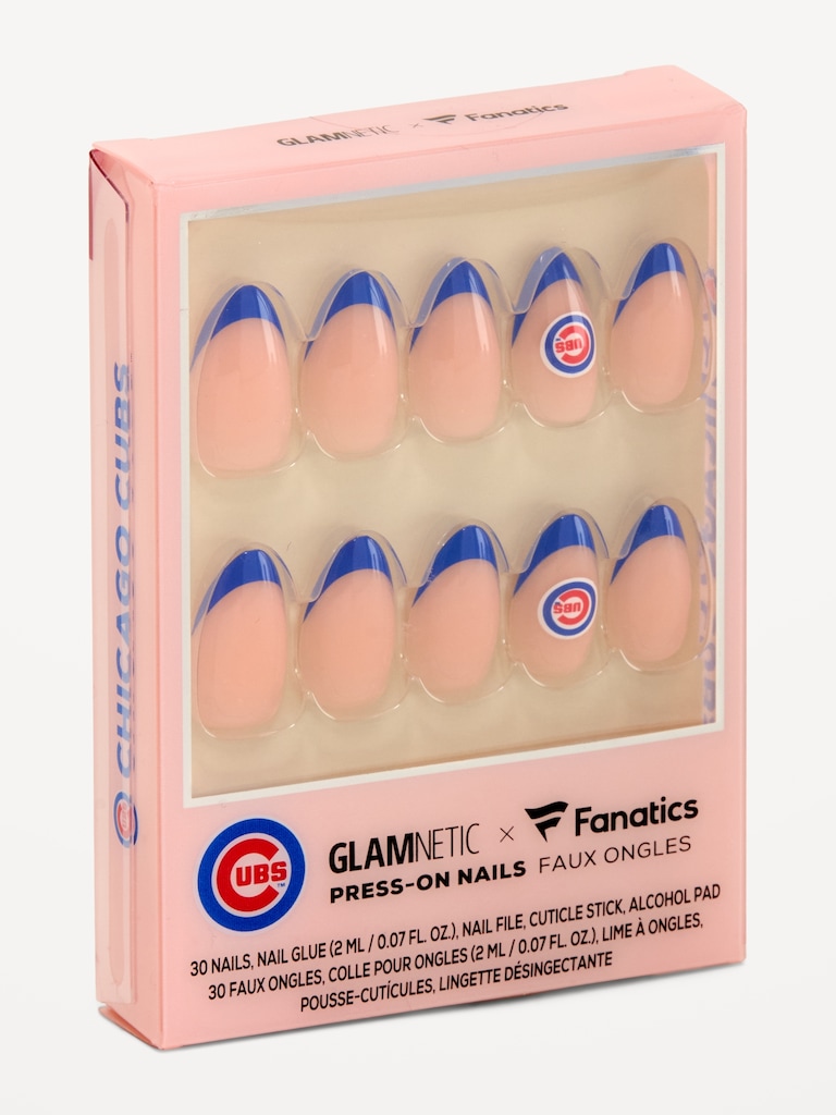 Glamnetic x Fanatics Chicago Cubs Press-On Nail Kit