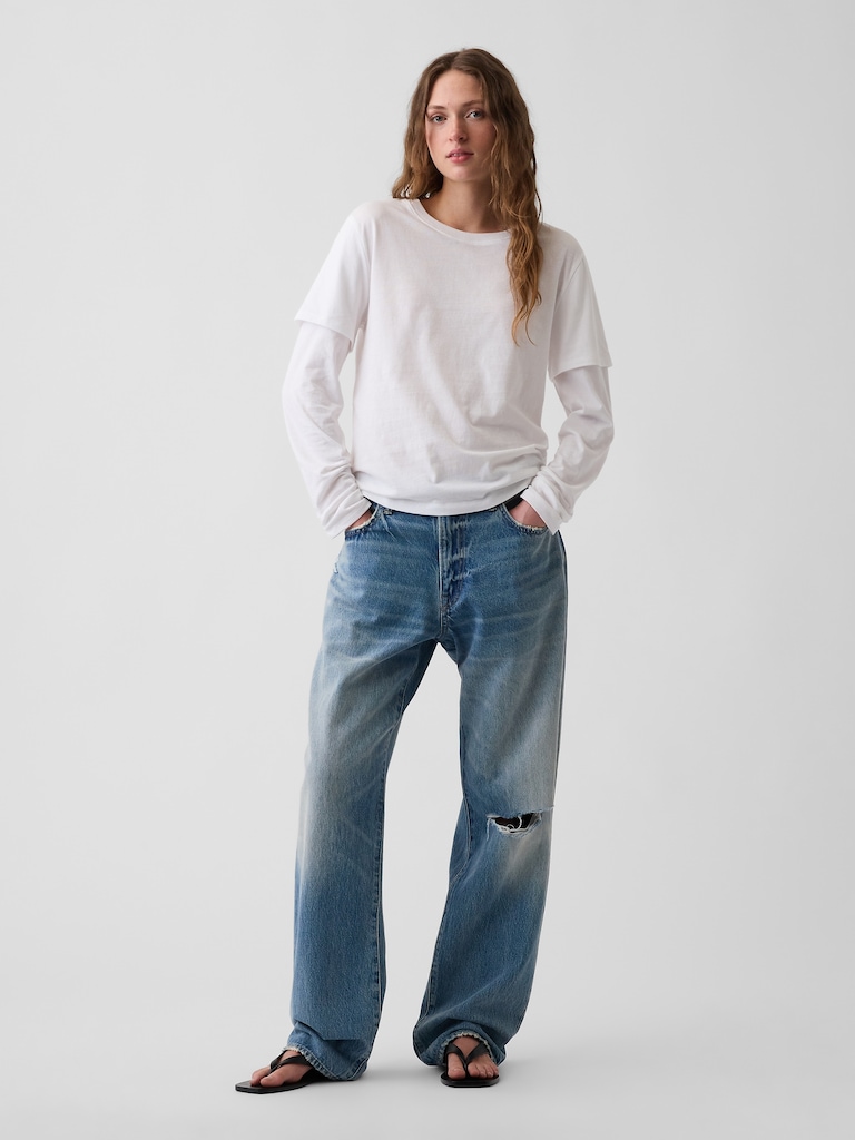 Organic Cotton VintageSoft Double-Layer T-Shirt