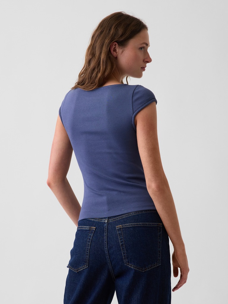 Modern Boatneck T-Shirt
