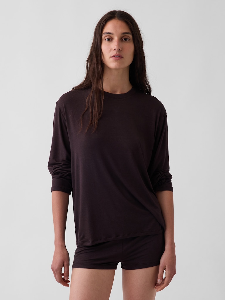 SoftMade Modal Oversized PJ T-Shirt