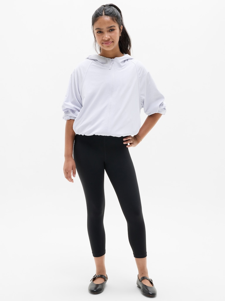 Athleta Girl Run Free Hooded Jacket