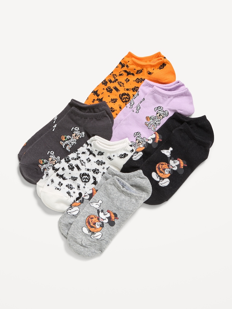 Disney© 6-Pack Novelty Ankle Socks for Women