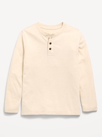 Softest Long-Sleeve Henley T-Shirt for Boys