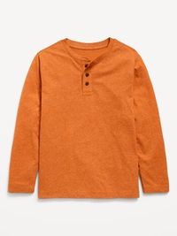 Softest Long-Sleeve Henley T-Shirt for Boys