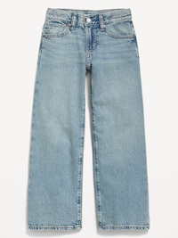 Low-Rise Baggy Wide-Leg Jeans for Girls