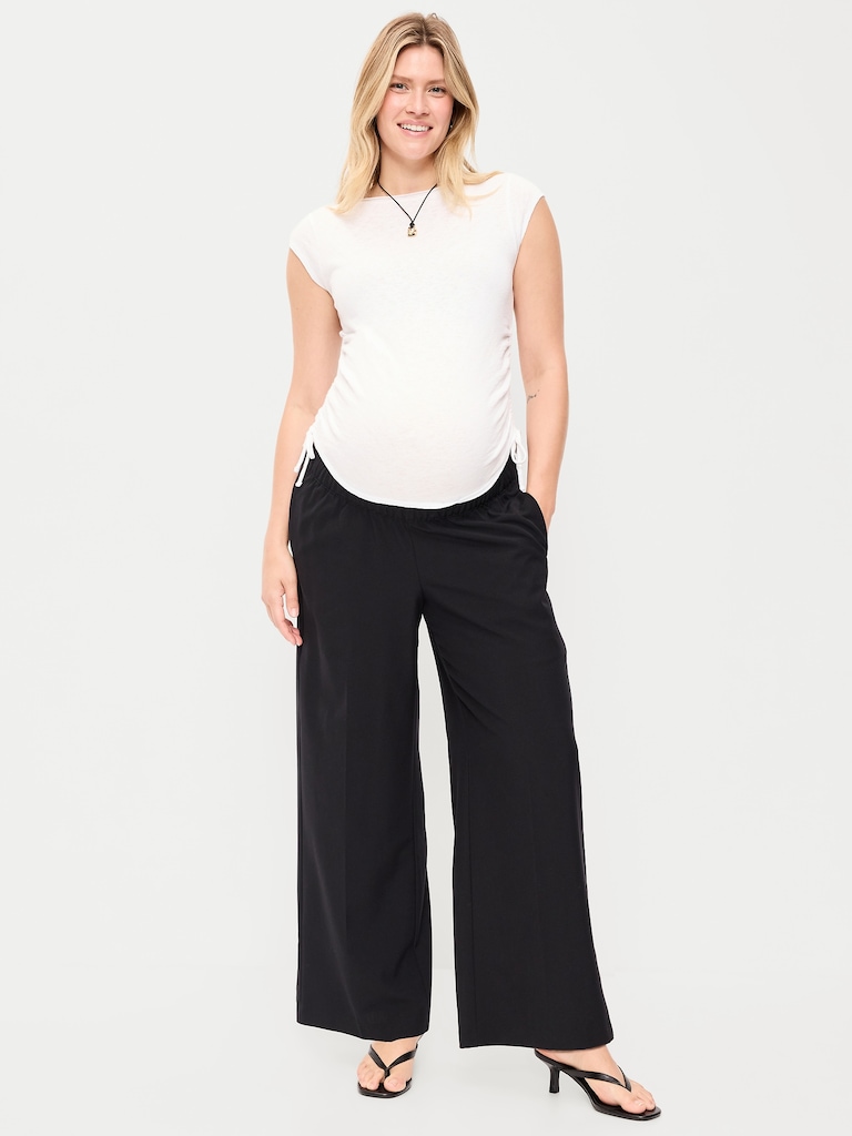 Maternity Wide-Leg Billie Trouser