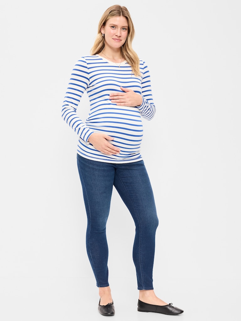 Maternity Full-Panel Wow Skinny Jeans