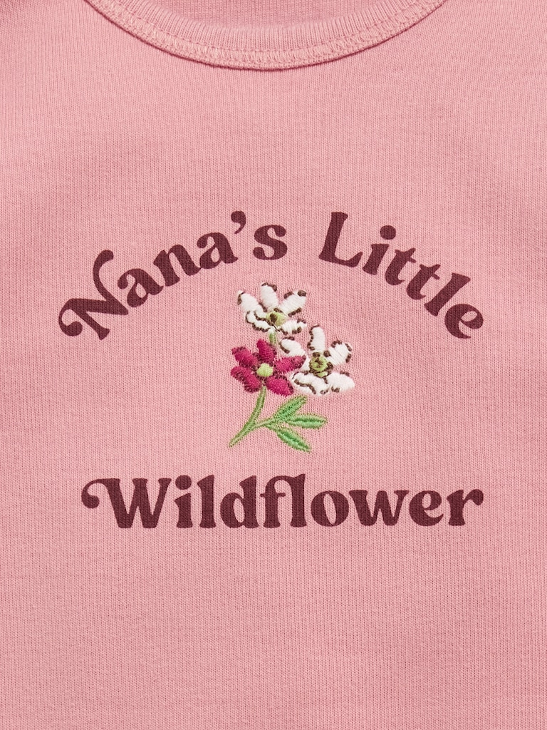 Long-Sleeve Graphic Bodysuit for Baby