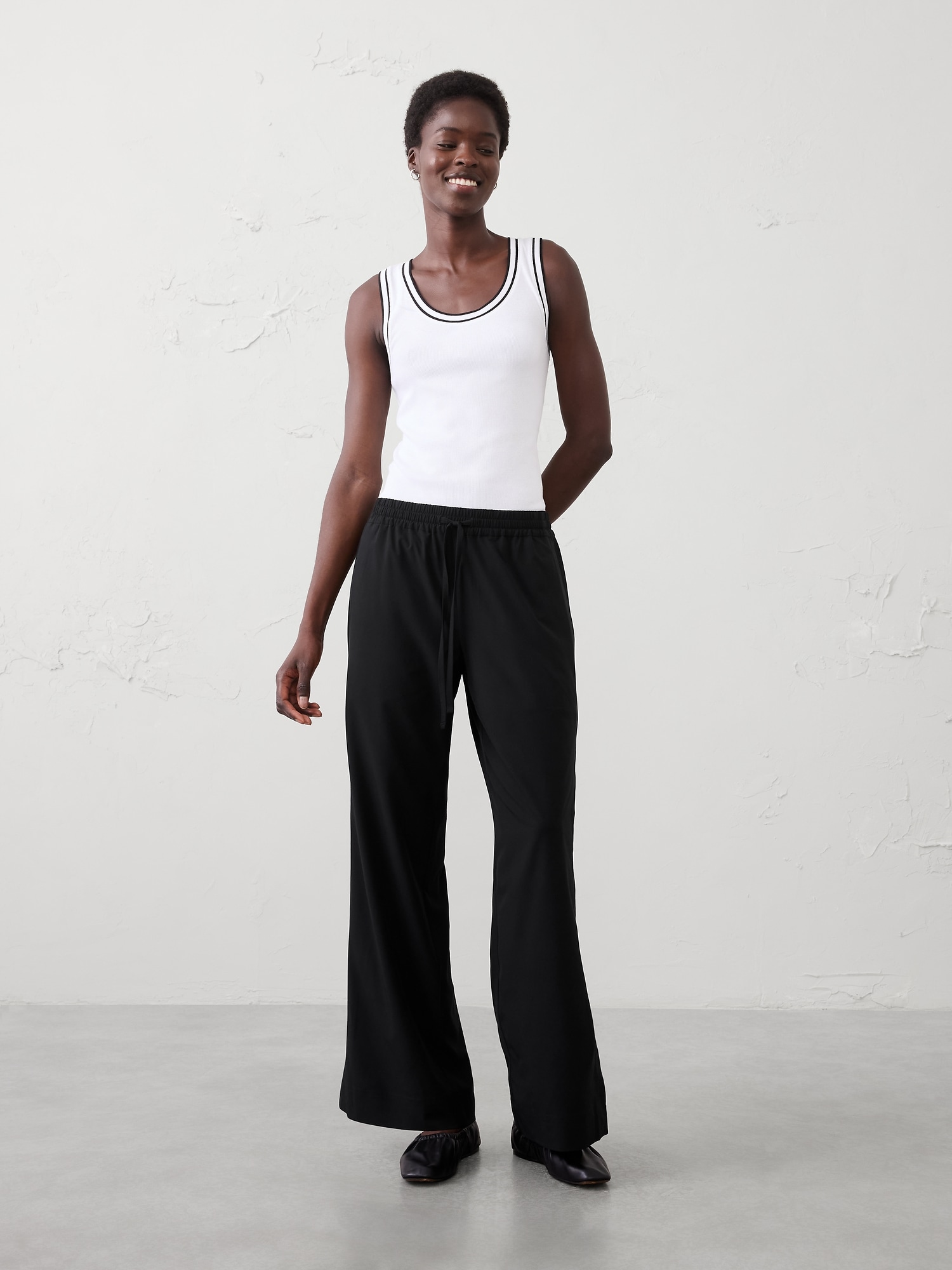 Women's Wide Leg Pants | Banana Republic Factory