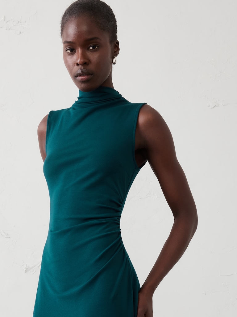 Cozy Ribbed Maxi Dress