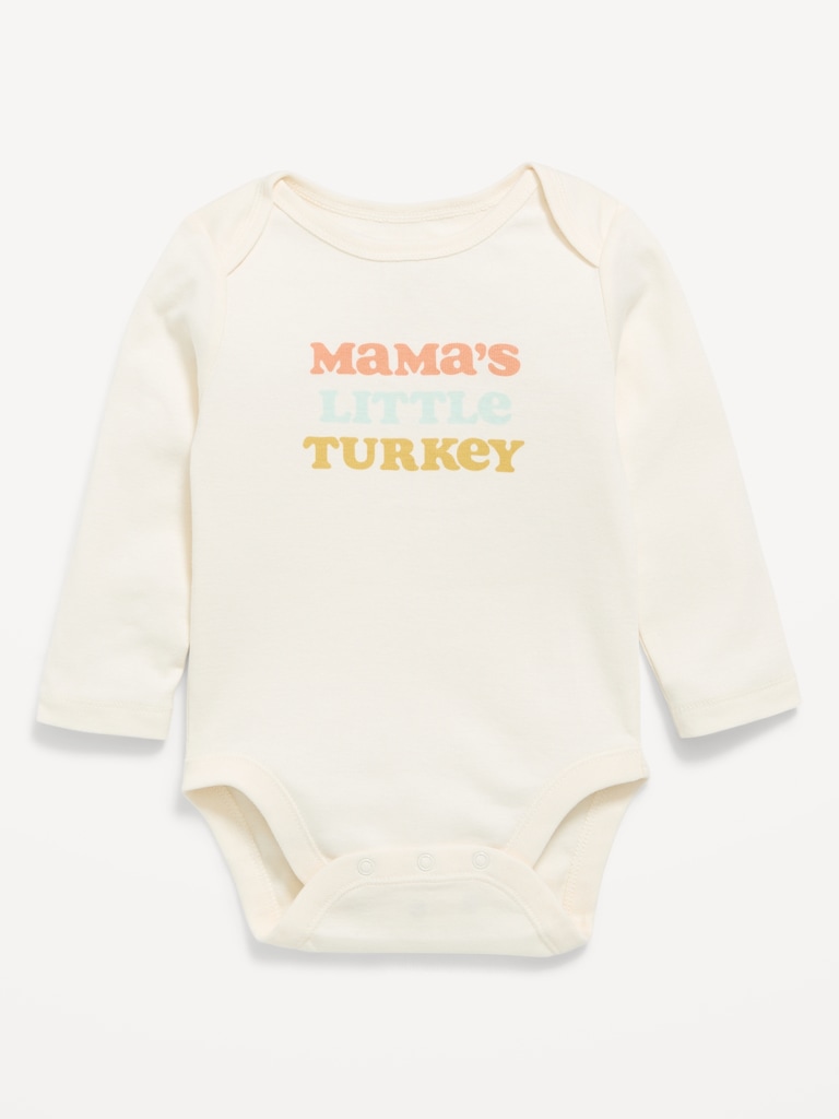 Long-Sleeve Graphic Bodysuit for Baby