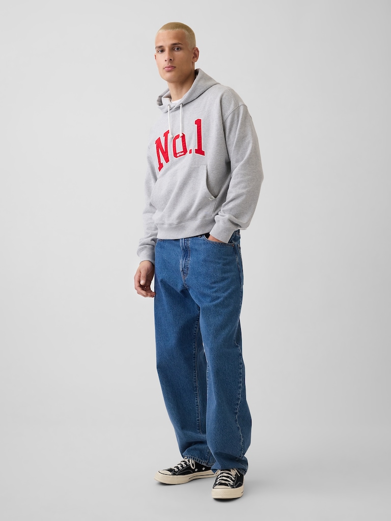 Adult Los Tacos No. 1 Heavyweight French Terry Oversized Hoodie